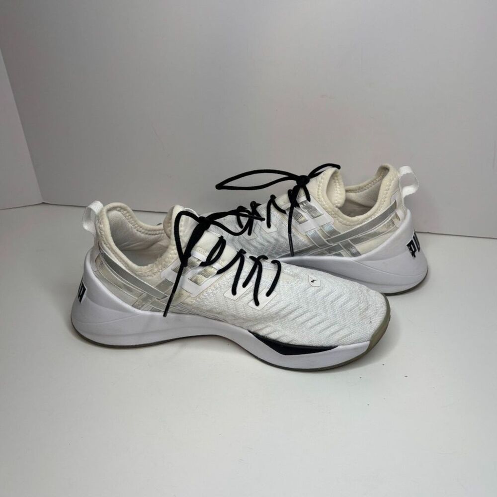 Puma Wmns Jaab XT Iridescent TZ Lace White Athletic Sneakers Shoes Lace Up - Picture 4 of 10